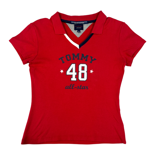 Tommy Jeans '48' Polo Babytee - S/M