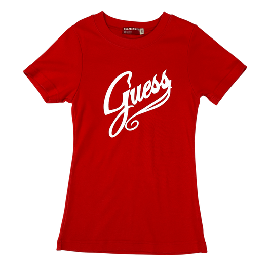 Red Guess Babytee - Size XS/S