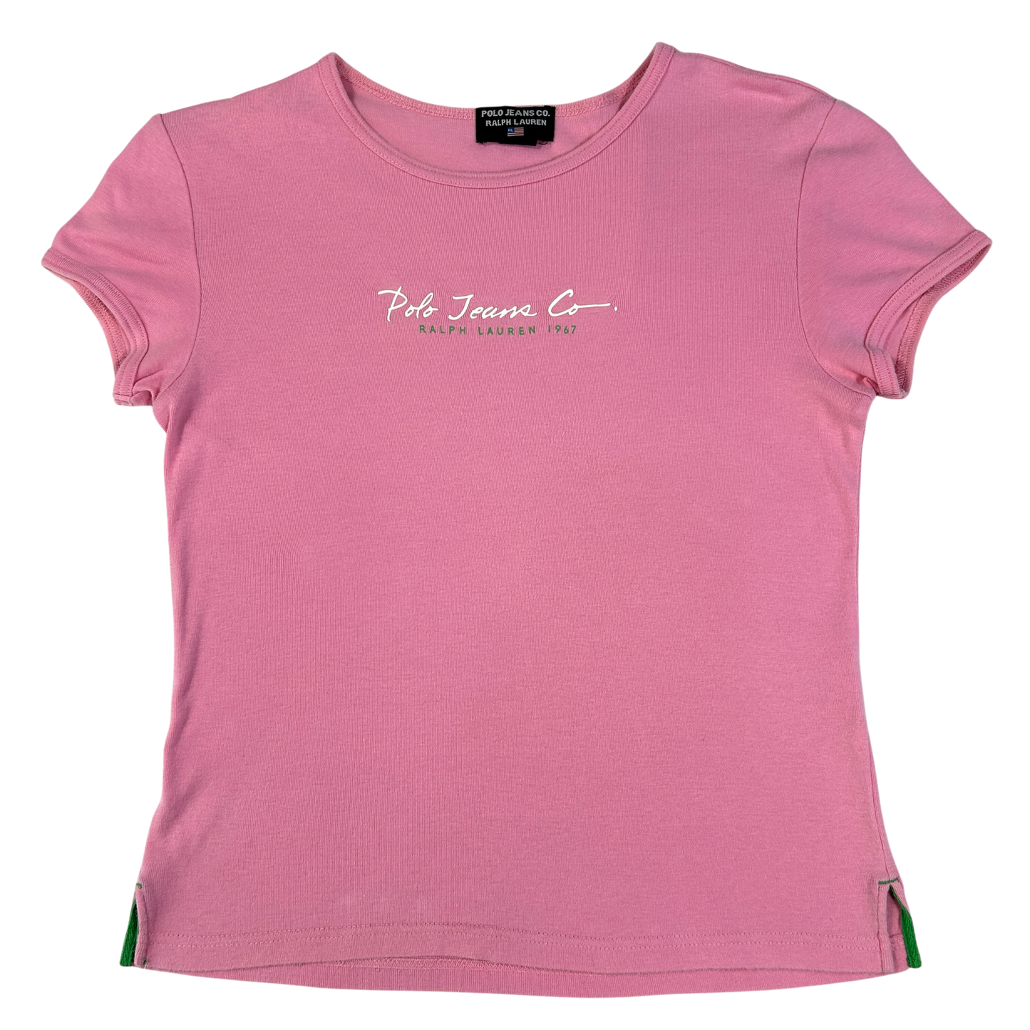 Pink Polo Jeans Babytee - Size S/M