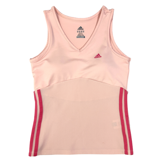 Pink Adidas Tank Top - Size M