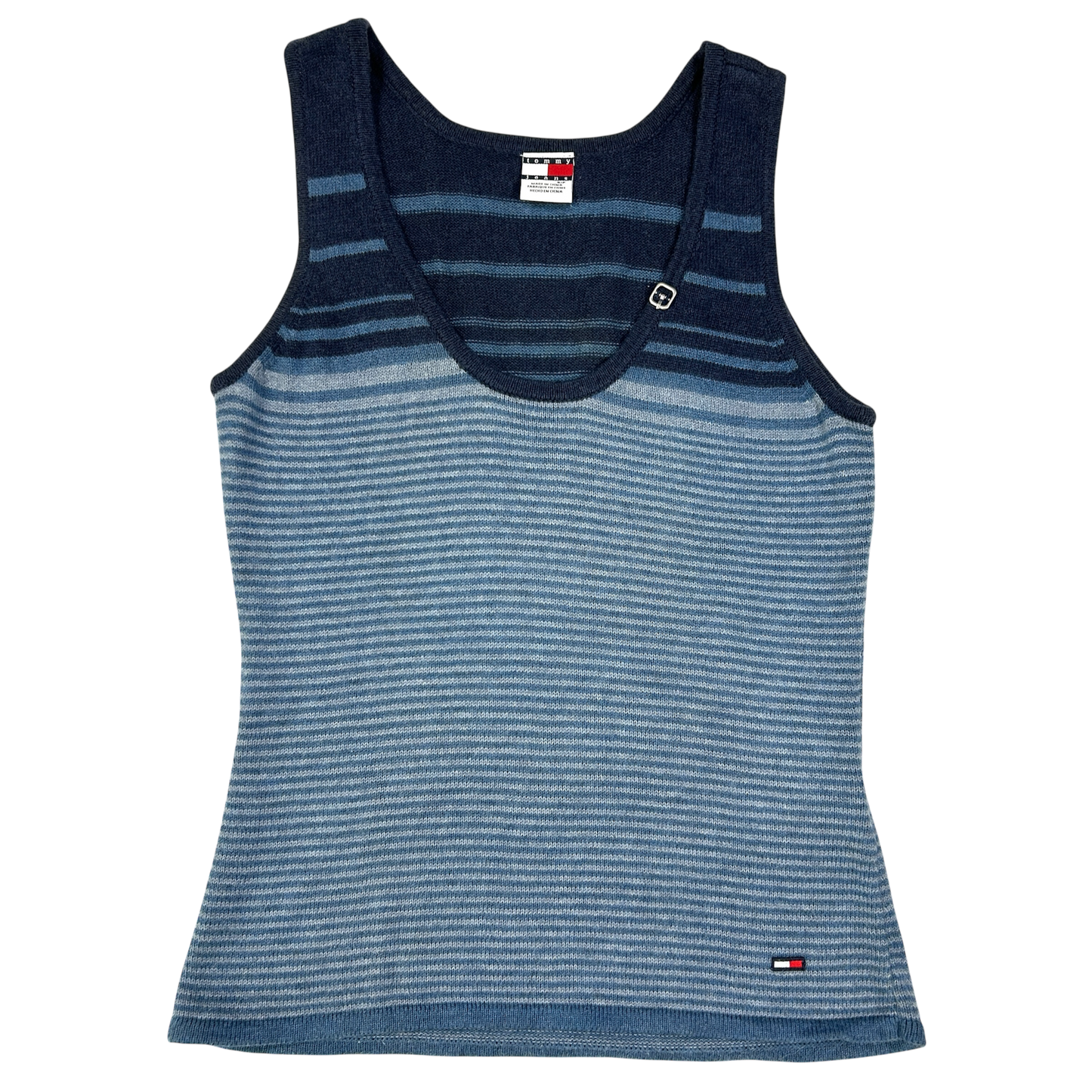 Tommy Jeans Buckle Tank Top - Size S/M