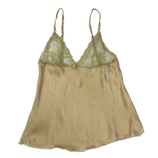 Sheer Lace Bow Camisole - Size XS/S