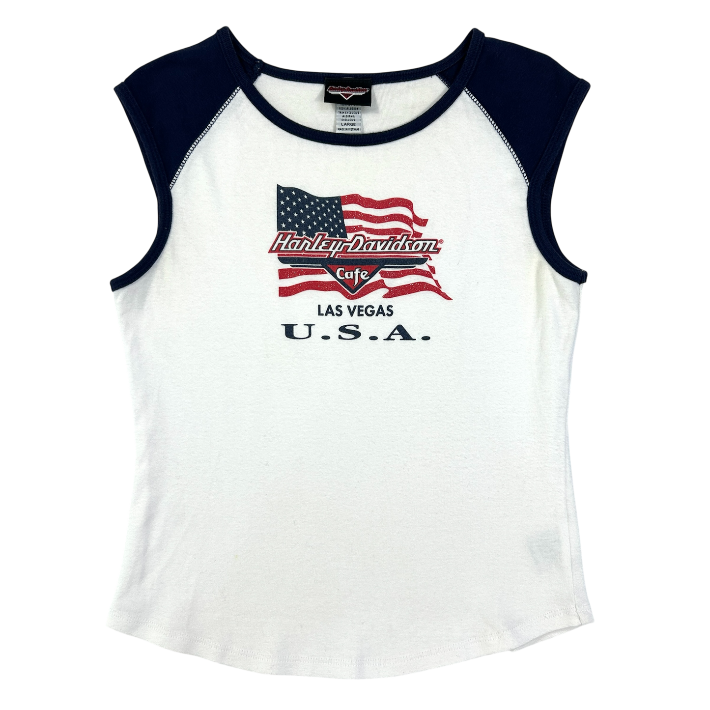 Harley Davidson Two Tone Babytee - Size S