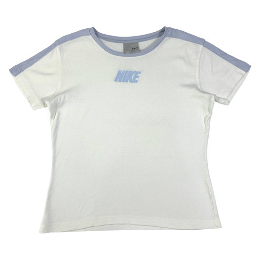 Two Tone Blue Nike Babytee - Size M/L