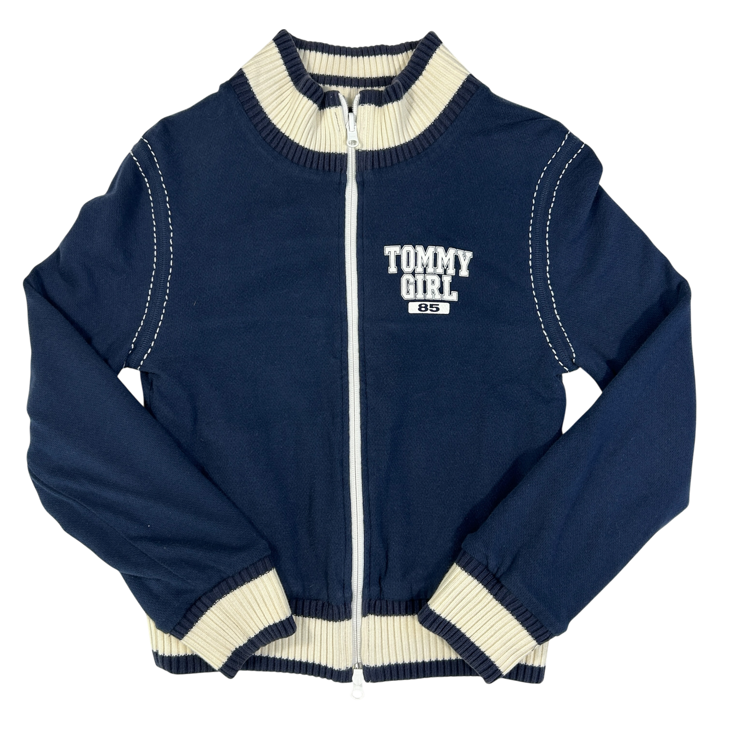 Reversible Blue Tommy Jeans Jacket - Size XS/S