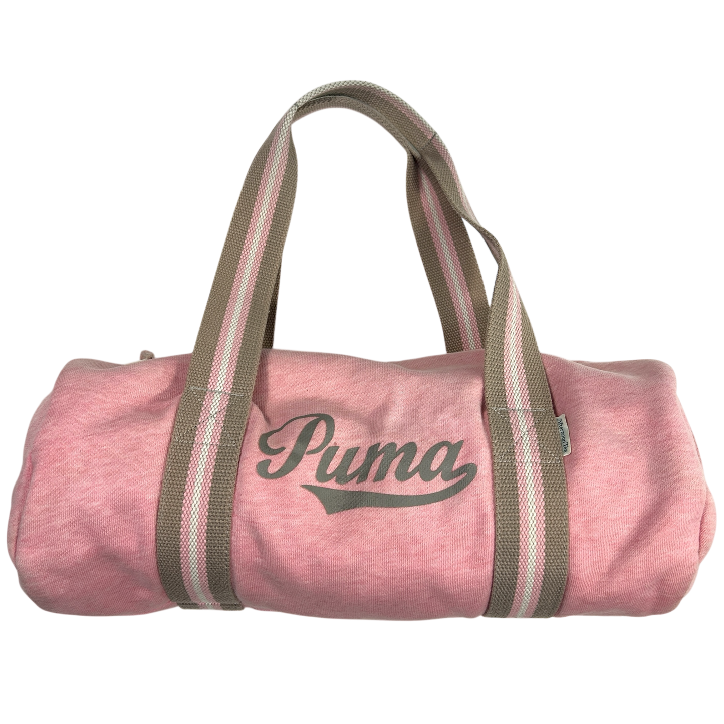 Pink Puma Barrel Shoulder Bag