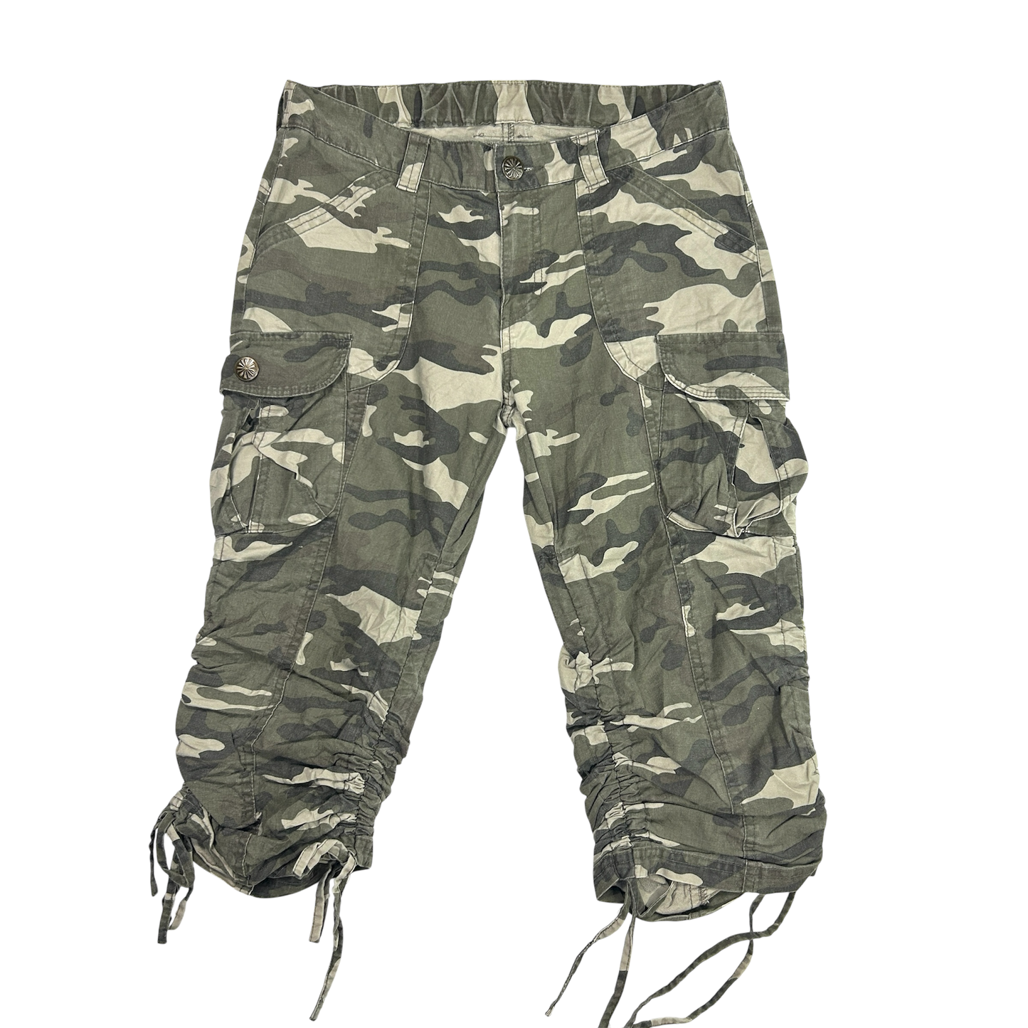Camo 3/4 Capri Pants - Size M