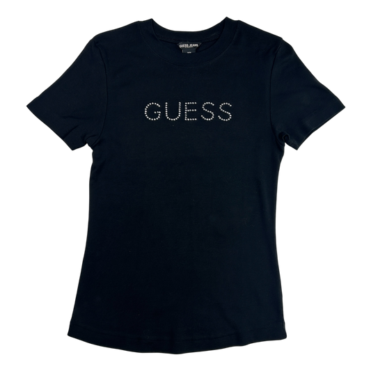 Guess Rhinestone Babytee - Size S