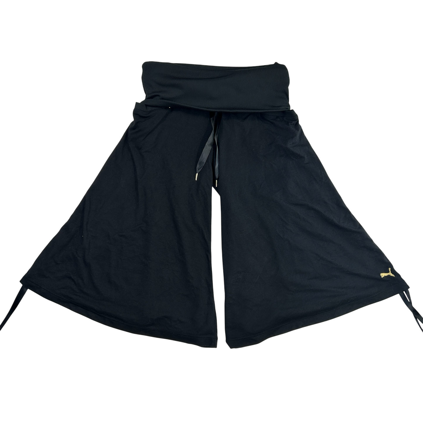 Fold Over Puma Yoga Capri Pants - Size M/L