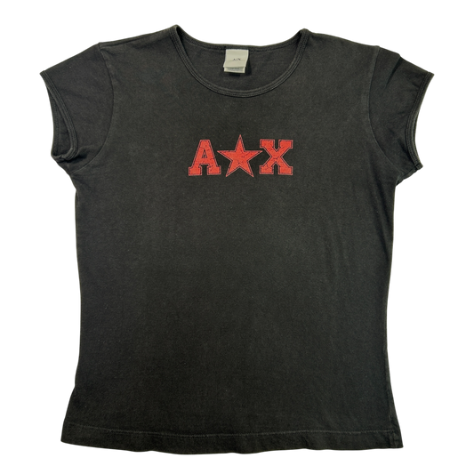 Vintage Armani Exchange Star Baby Tee S/M