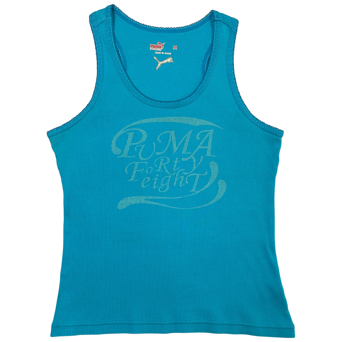 Vintage Blue Puma Tank - Size S/M