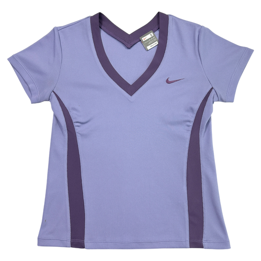 Vintage Nike V-Neck Babyte Tee - Size S/M