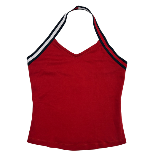 Vintage Tommy Jeans Halter Neck Top - Size XS/S