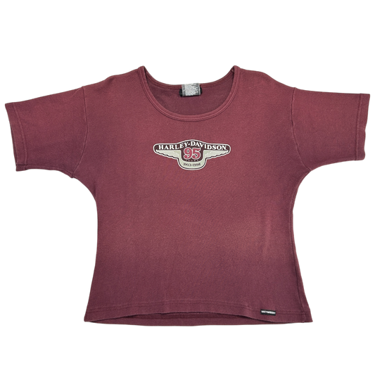 Vintage Harley Davidson '95' Babytee - Size M/L