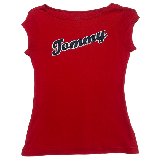 Vintage Tommy Jeans Baby Tee - Size S