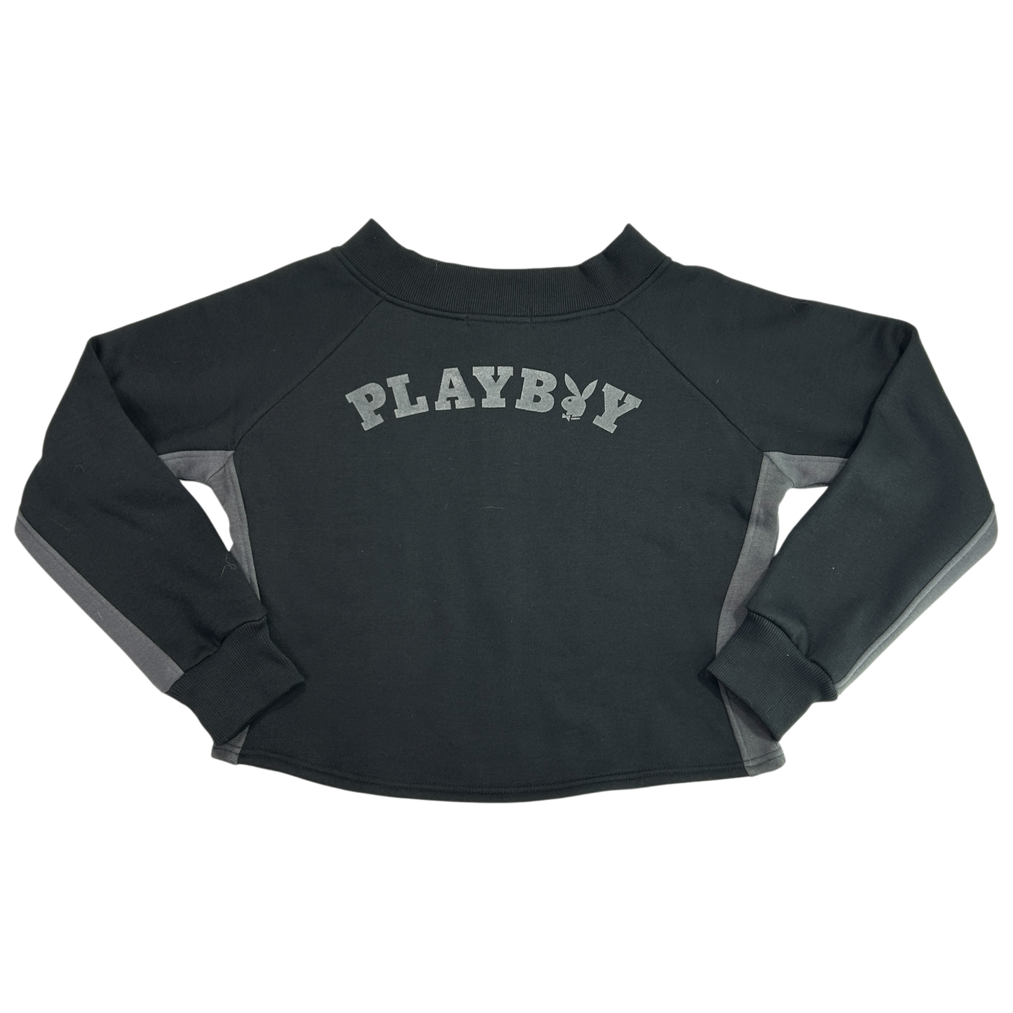 Vintage Deadstock Playboy Cropped Zip Up Jacket - Size S