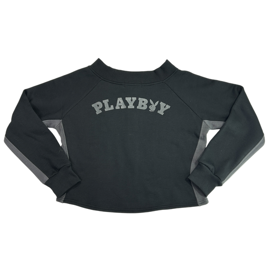Vintage Deadstock Playboy Cropped Zip Up Jacket - Size S