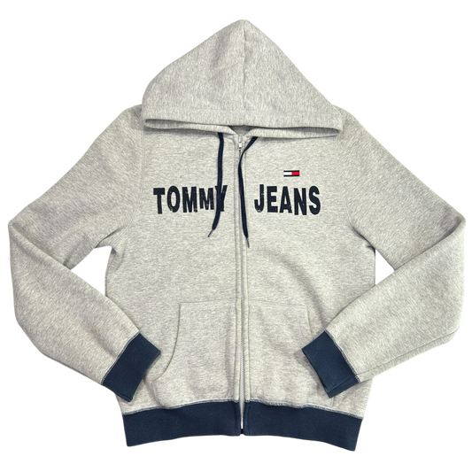 Vintage Tommy Jeans Zip Up Hoodie - Size S