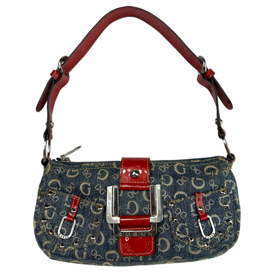 RARE Vintage Guess Denim Shoulder Bag