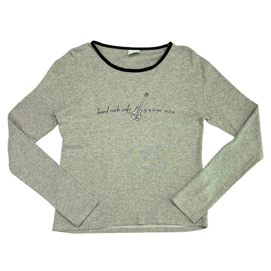 Vintage Hard Rock Guitar Long Sleeve - Size M
