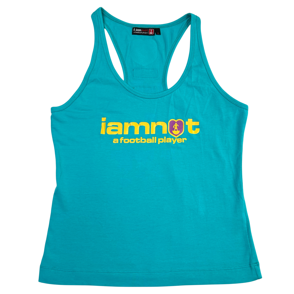 Vintage 'i am not a football player' Tank - Size S/M