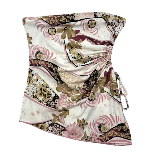 Vintage Forever 21 Ruched Bandeau Top - Size S/M