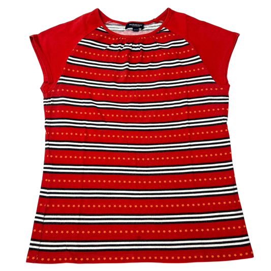 Vintage Burberry Striped Star Babytee - Size XS/S