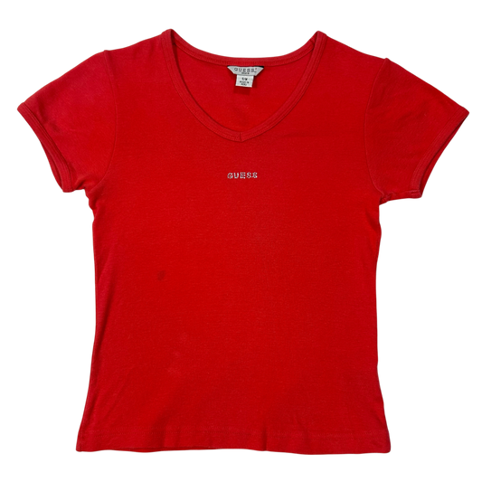 Vintage Rhinestone Guess Babytee - Size XS