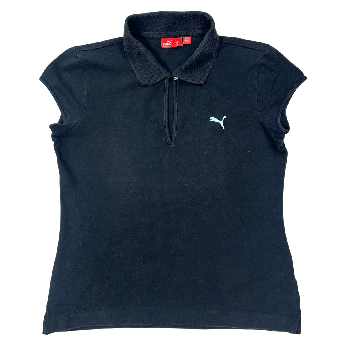 Vintage Puma Collar Babytee - Size M
