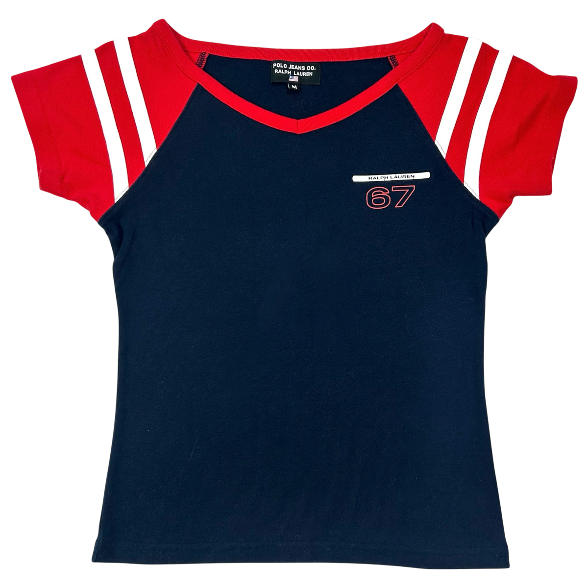Vintage Polo Jeans '67' Babytee - Size XS/S