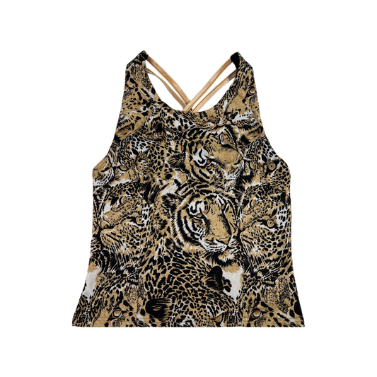 Tiger Strappy Tank Top - Size XS/S