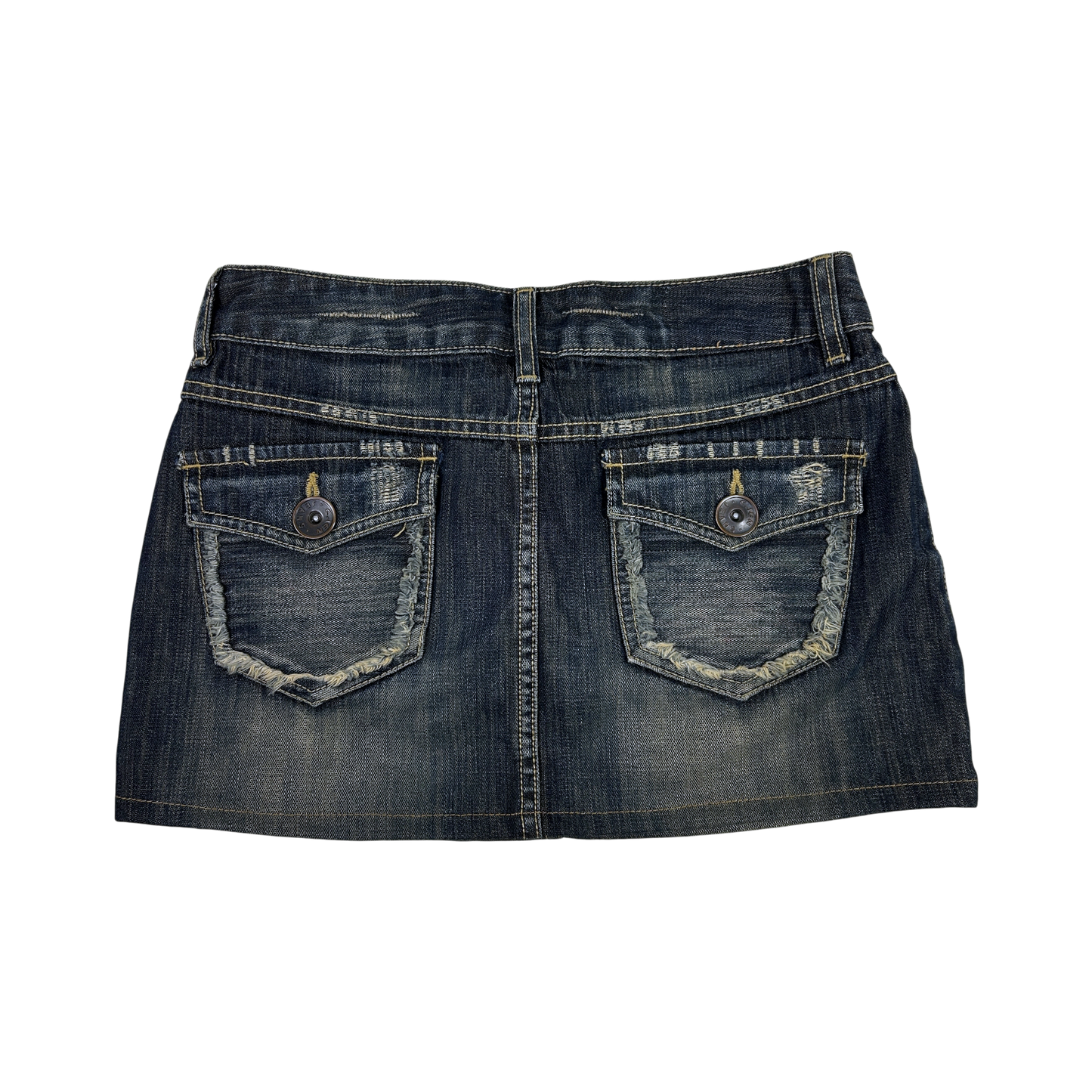 Dark Denim Mini Skirt - Size XS/S